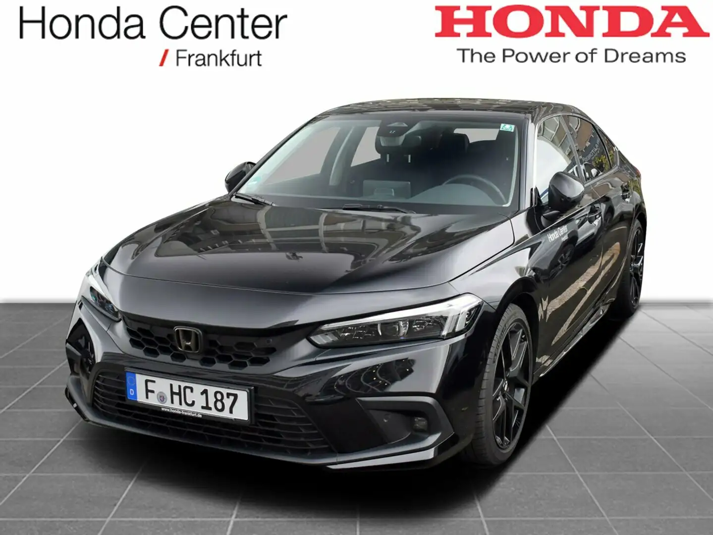 Honda Civic e:HEV Advance Fekete - 1