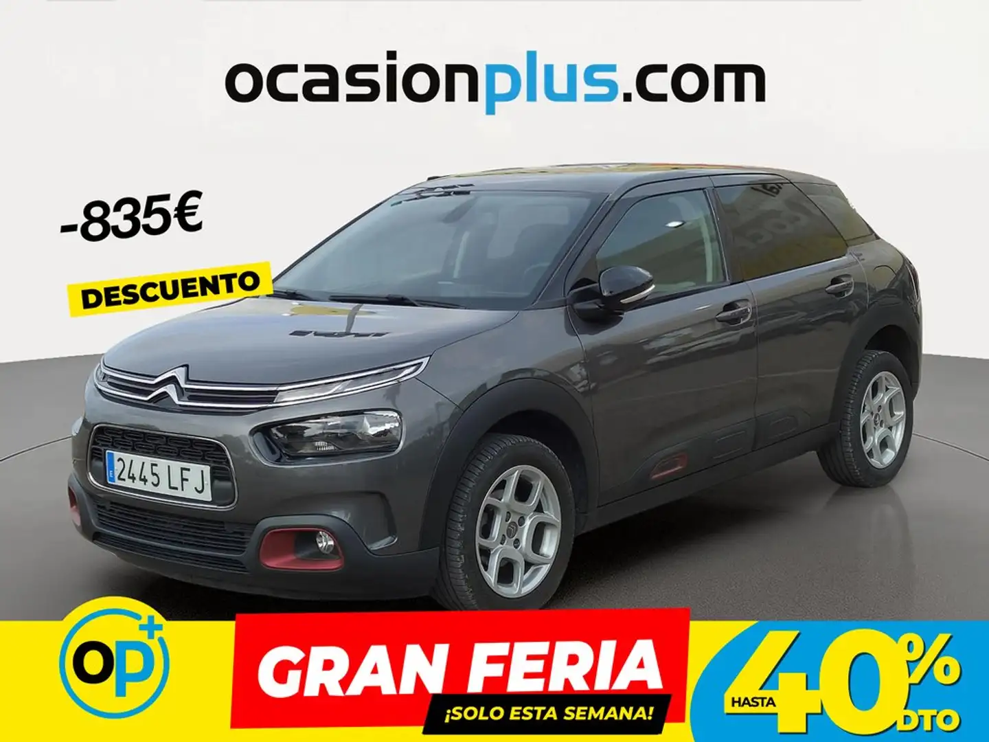 Citroen C4 Cactus 1.5BlueHDi S&S Shine 100 Gris - 1