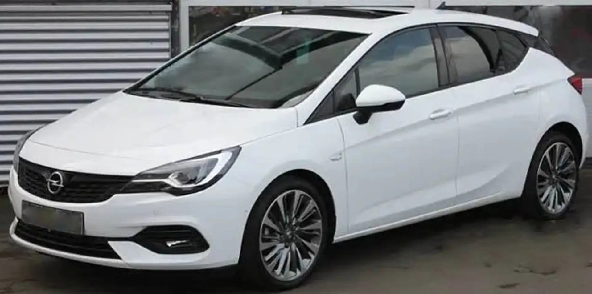 Opel Astra Traumvollausstattung Business Elegance+AHK+SD+OPC Weiß - 1
