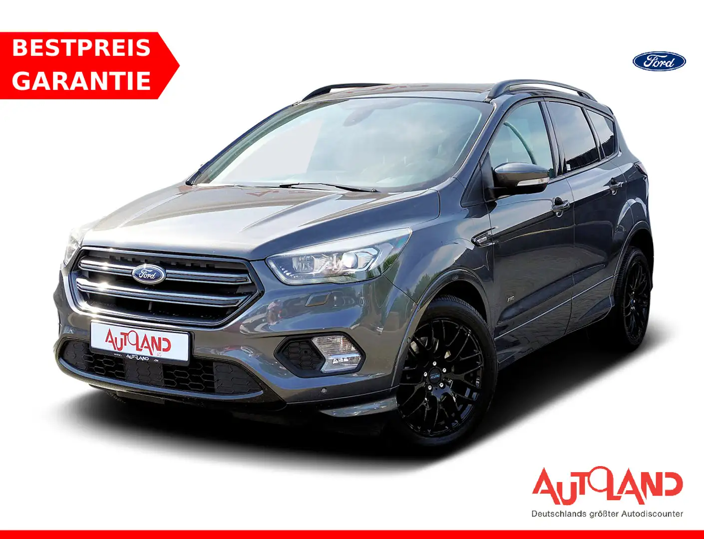 Ford Kuga 1.5 EB 4x4 Automatik ST-Line Navi PDC AWD Grau - 1