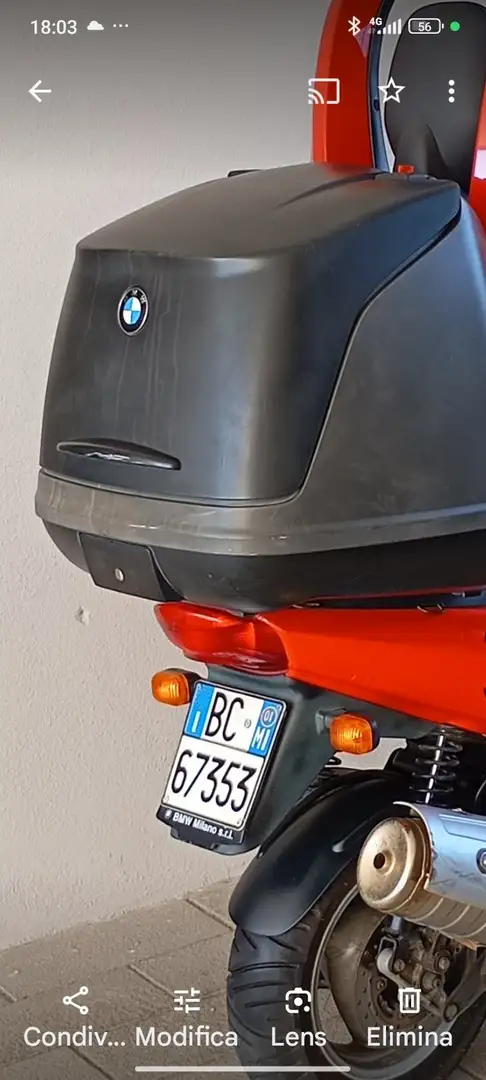 BMW C1 Naranja - 2