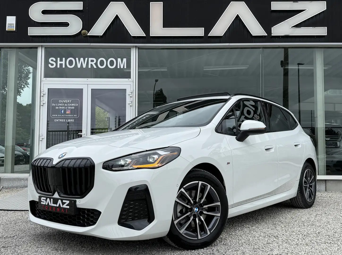 BMW 218 Active Tourer dA/PACK M / NV PRIX DESTOCKAGE Blanc - 1
