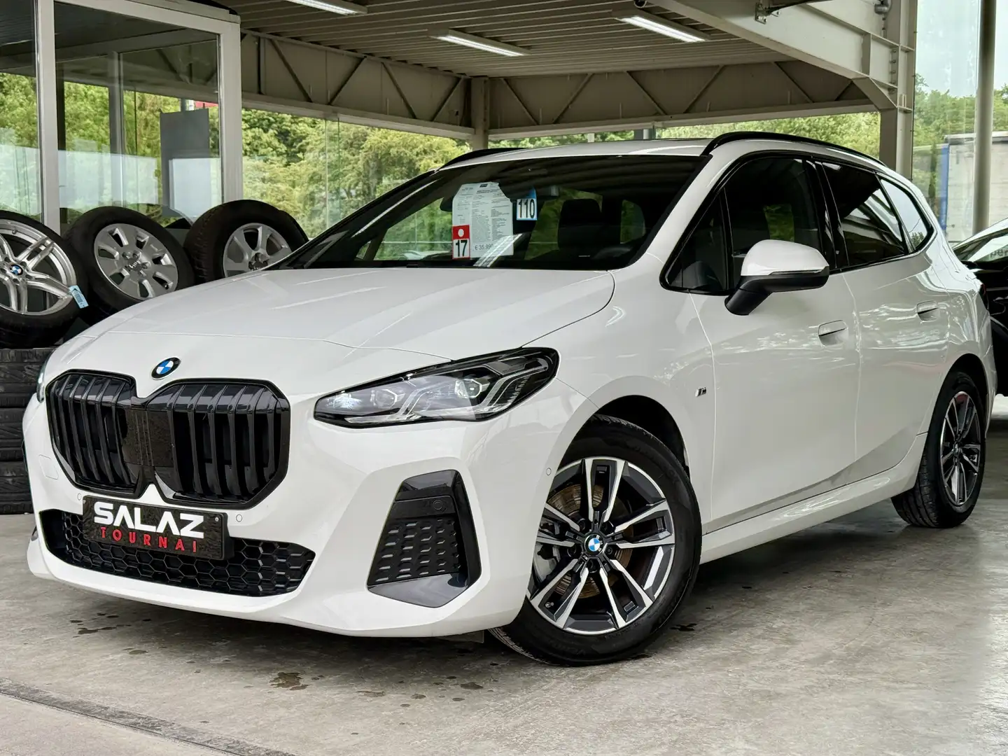 BMW 218 Active Tourer dA/PACK M / NV PRIX DESTOCKAGE Blanc - 2