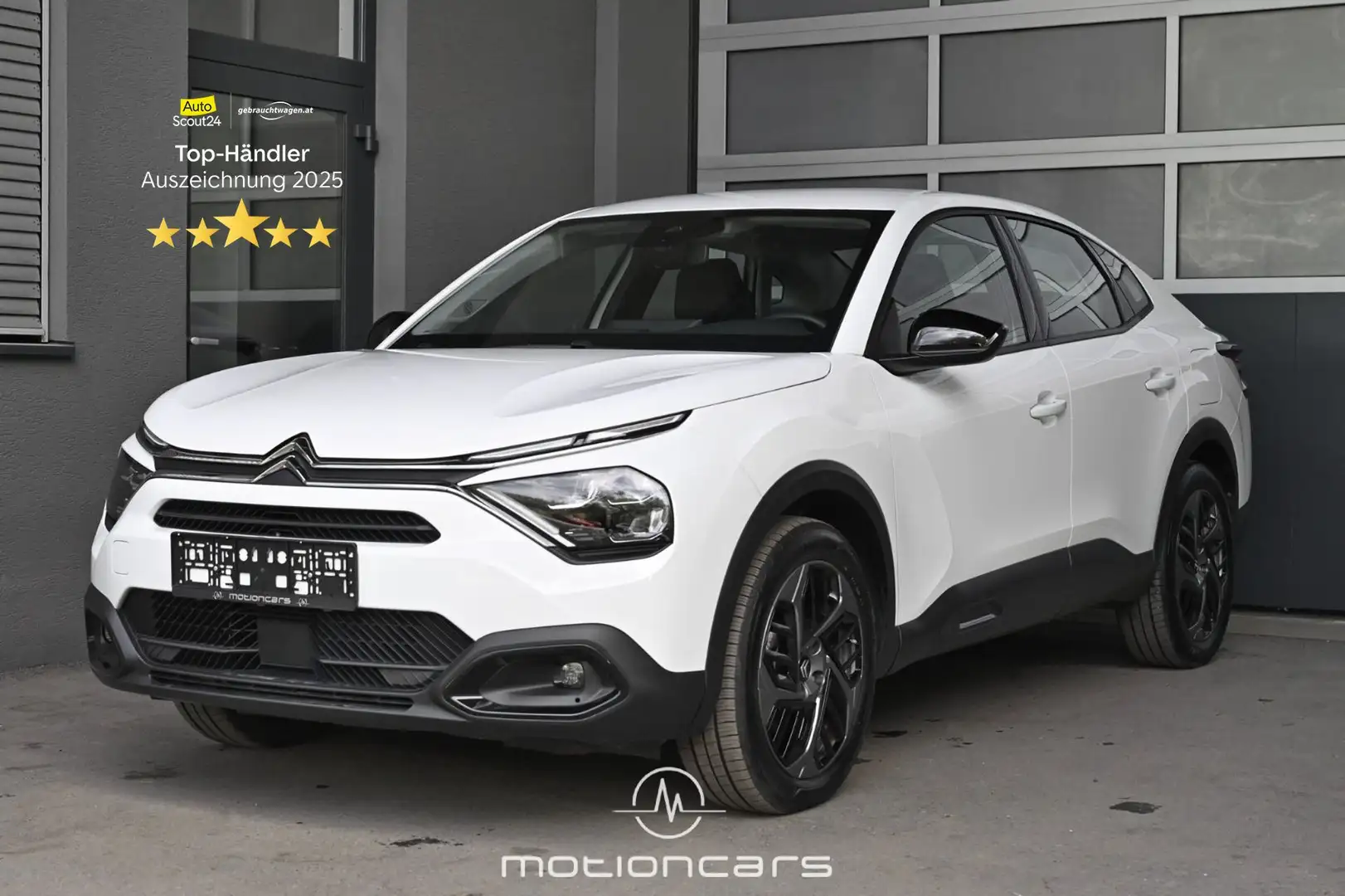 Citroen C4 X 1,2 130 Chrevron Sport  Pickerl NEU Weiß - 1