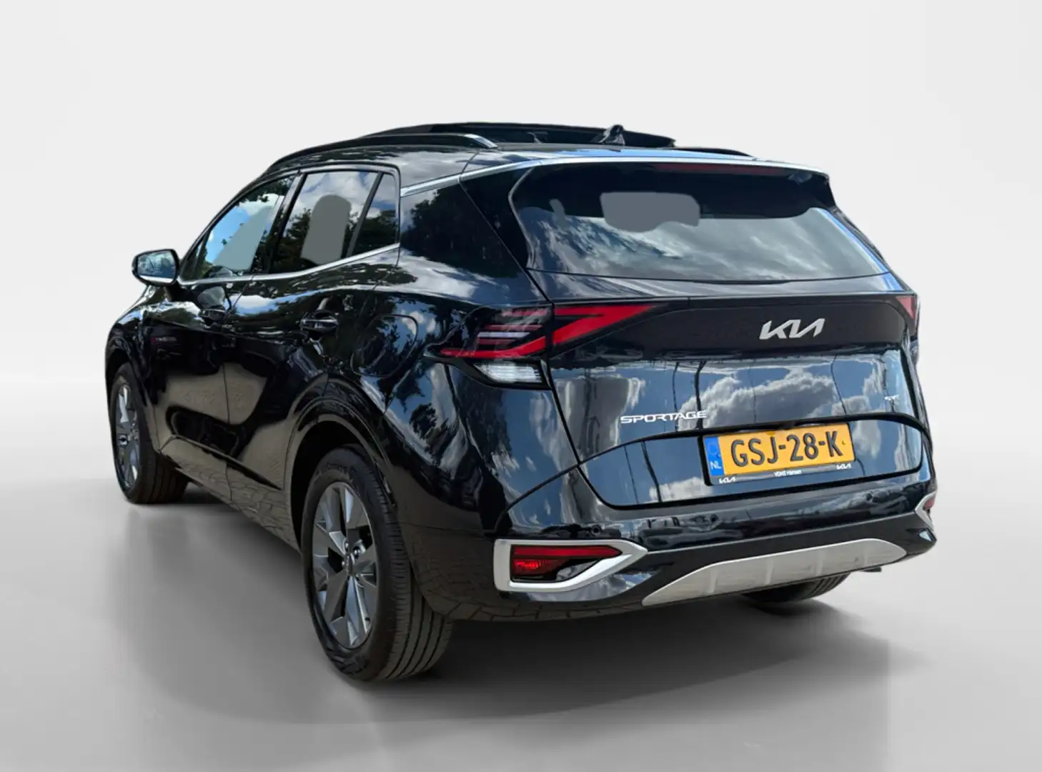 Kia Sportage 1.6 T-GDi Hybrid GT-Line I Panoramadak I Elek. sto Zwart - 2