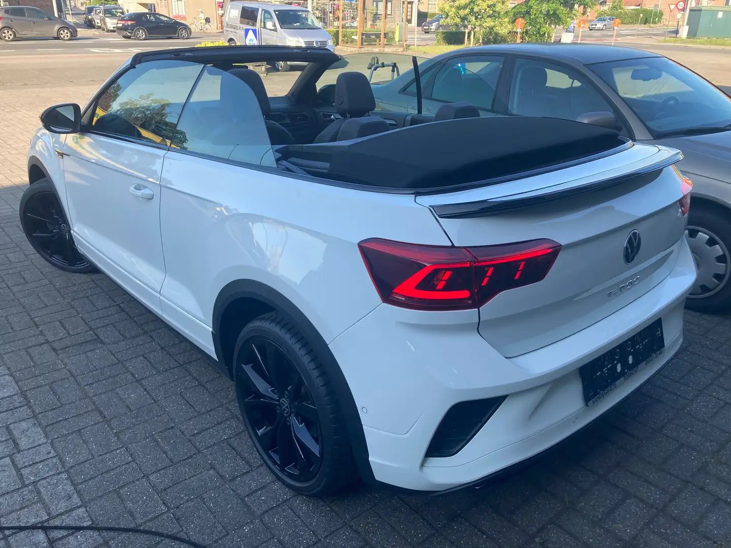 Volkswagen T-Roc Cabrio -AUTOMAAT -R-LINE -LEDER -GPS -App -Camera Blanco - 1