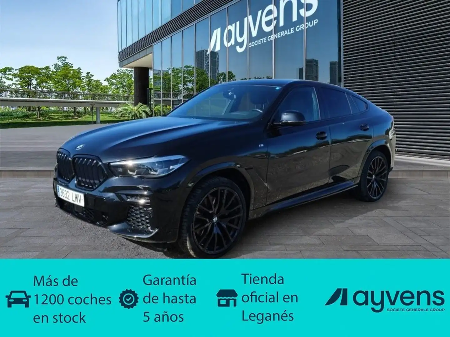 BMW X6 xDrive 30dA Negro - 1