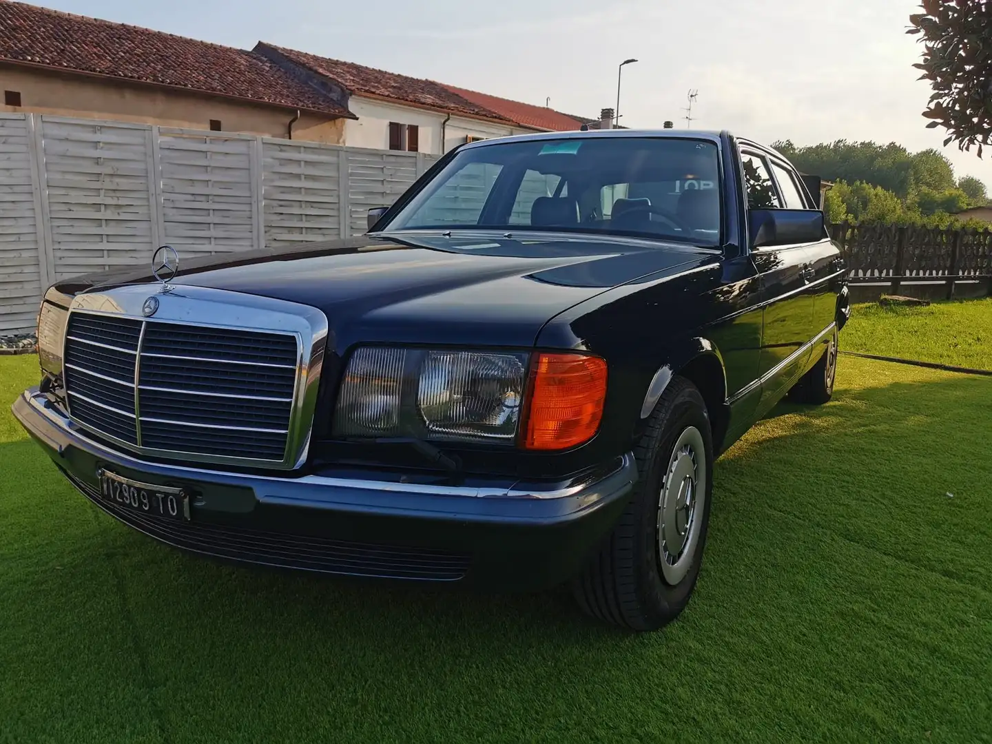 Mercedes-Benz S 500 SEL500 (porta lunga) Blauw - 1