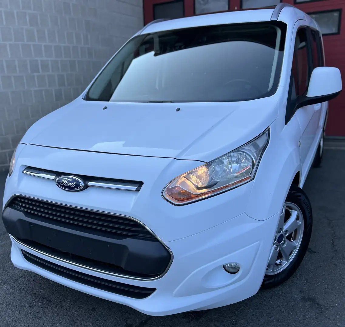 Ford Tourneo Connect 1.6 TDCi Trend Econetic + CLIM + 5 PLACES Blanc - 1