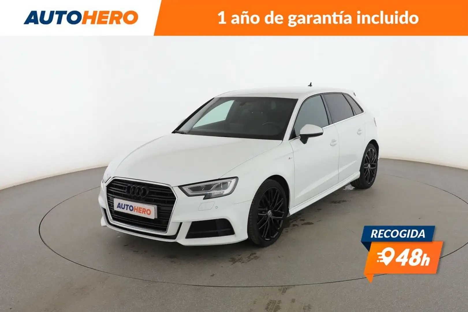 Audi A3 1.6 TDI S Line Weiß - 1