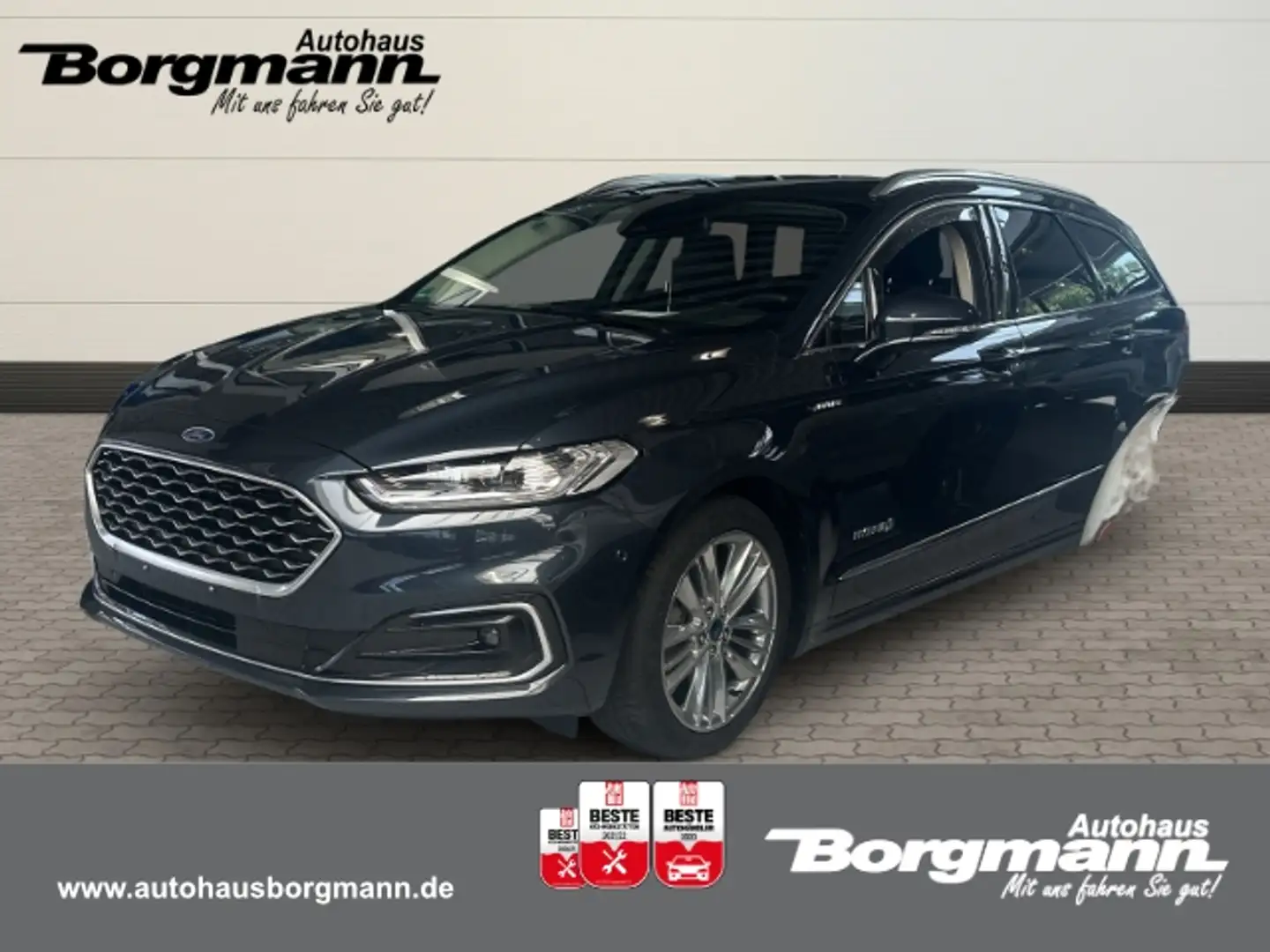 Ford Mondeo Turnier Hybrid Vignale 2.0 EU6d-T HYBRID El. Panod Blau - 1