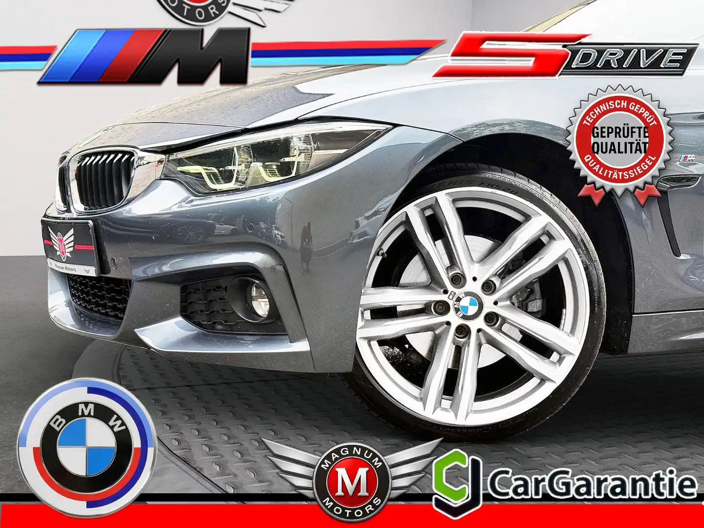 BMW 420 420d M SPORT *Aut.*Leder*Navi Prof.*GSD*AHK* - 1