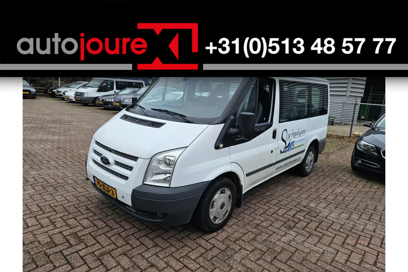 Ford Transit Kombi 300S 2.2 TDCI SHD | 9 Persoons | Airco | Exp Blanc - 1