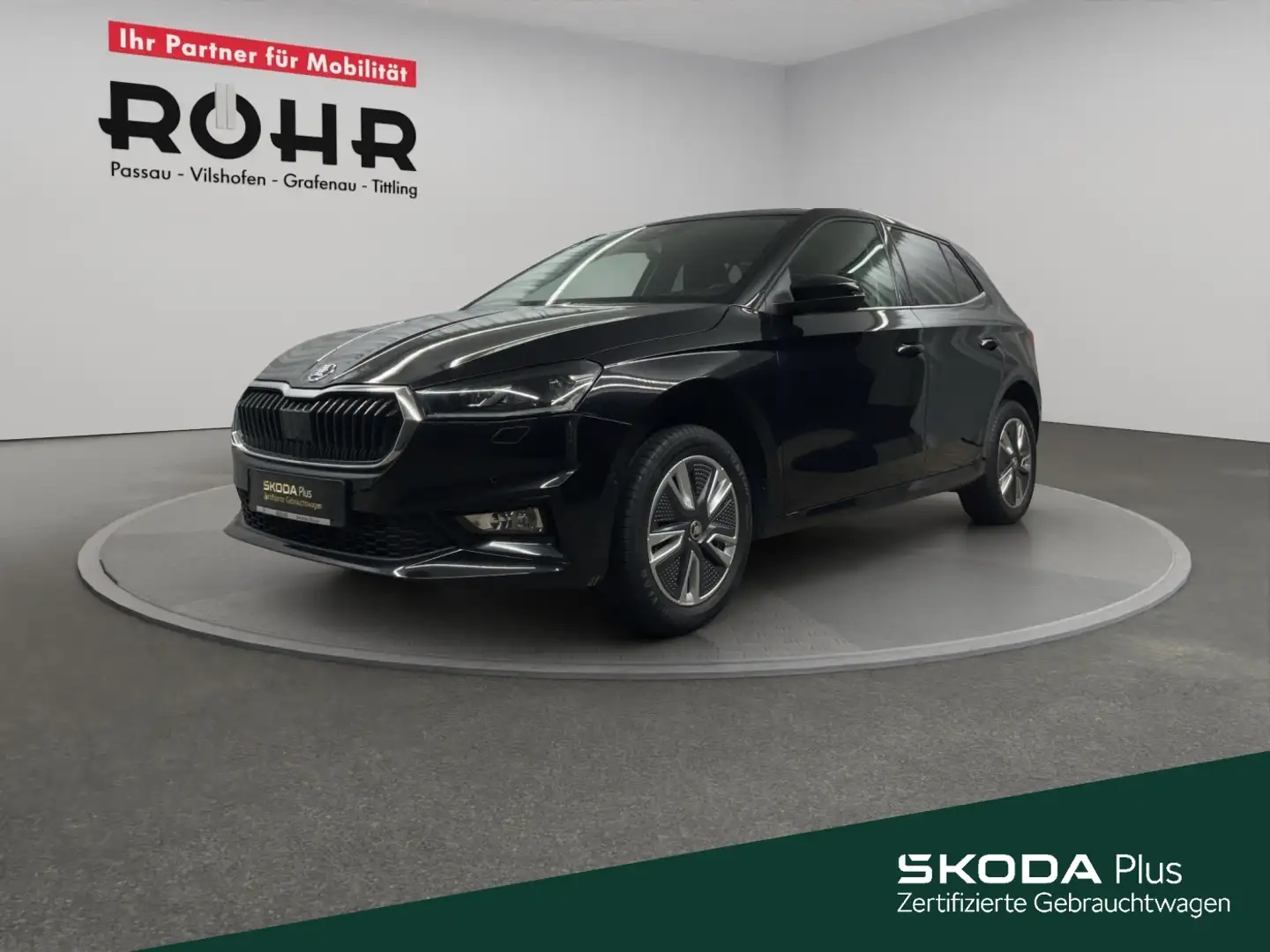 Skoda Fabia Style (Garantie 02/2027.LED.AHK.Navi) 1.0 TSI Negro - 1