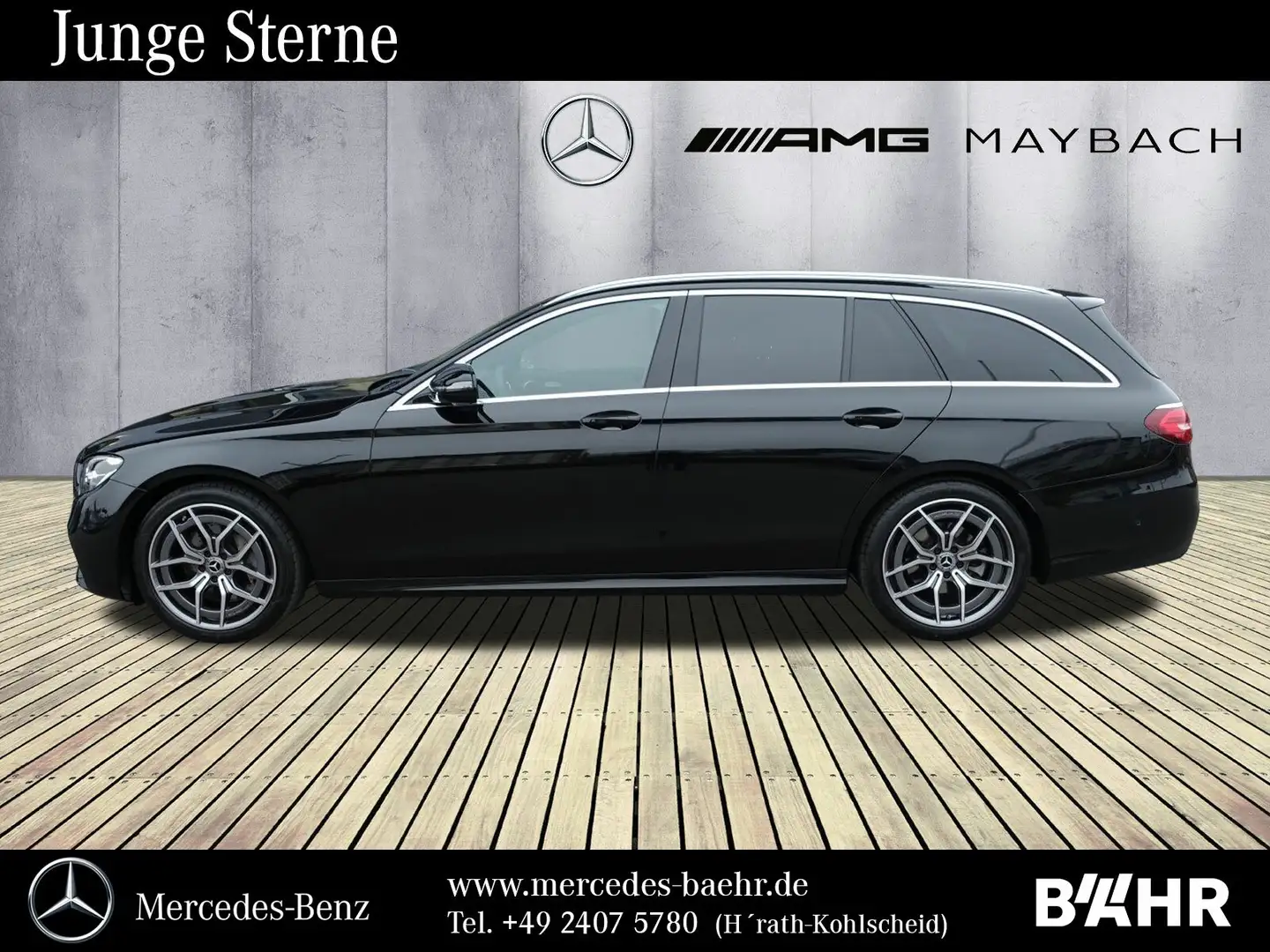 Mercedes-Benz E 200 E 200 T-Modell AMG/MBUX-Navi/LED/Totwinkel/RFK/LMR Negro - 2