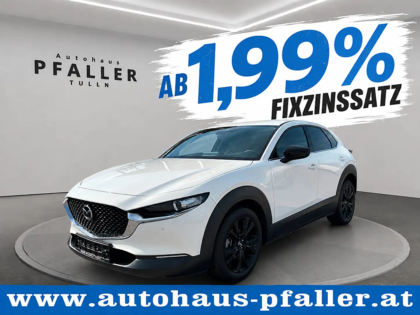 Mazda CX-30 e-Skyactive G140 Homura Aut. Weiß - 1