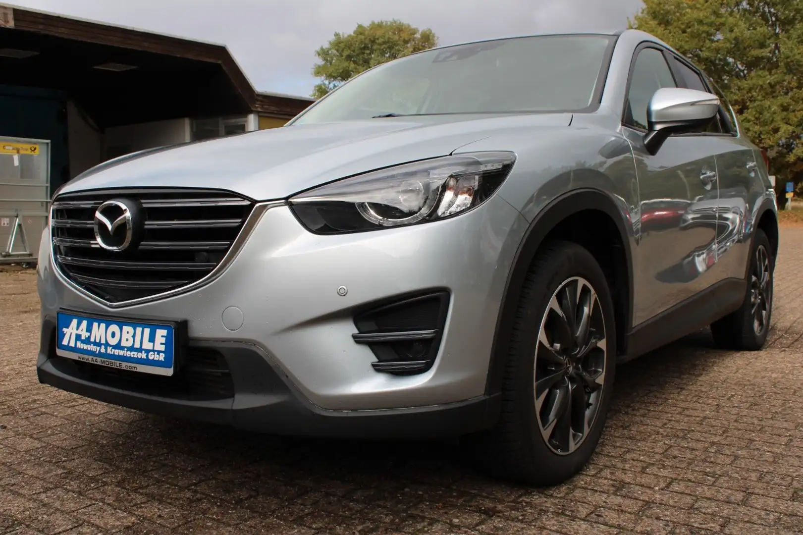 Mazda CX-5 Sports-Line Aut. AWD Leder Navi BOSE LED SH Silber - 1