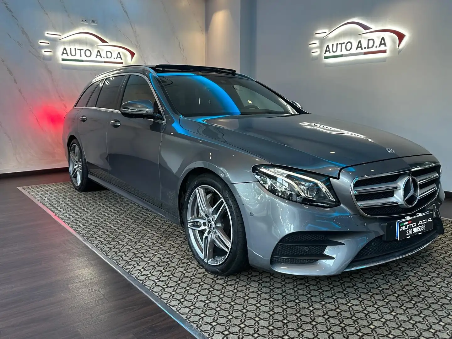 Mercedes-Benz E 400 E 400 d S.W. 4Matic Auto Premium Plus Grigio - 2