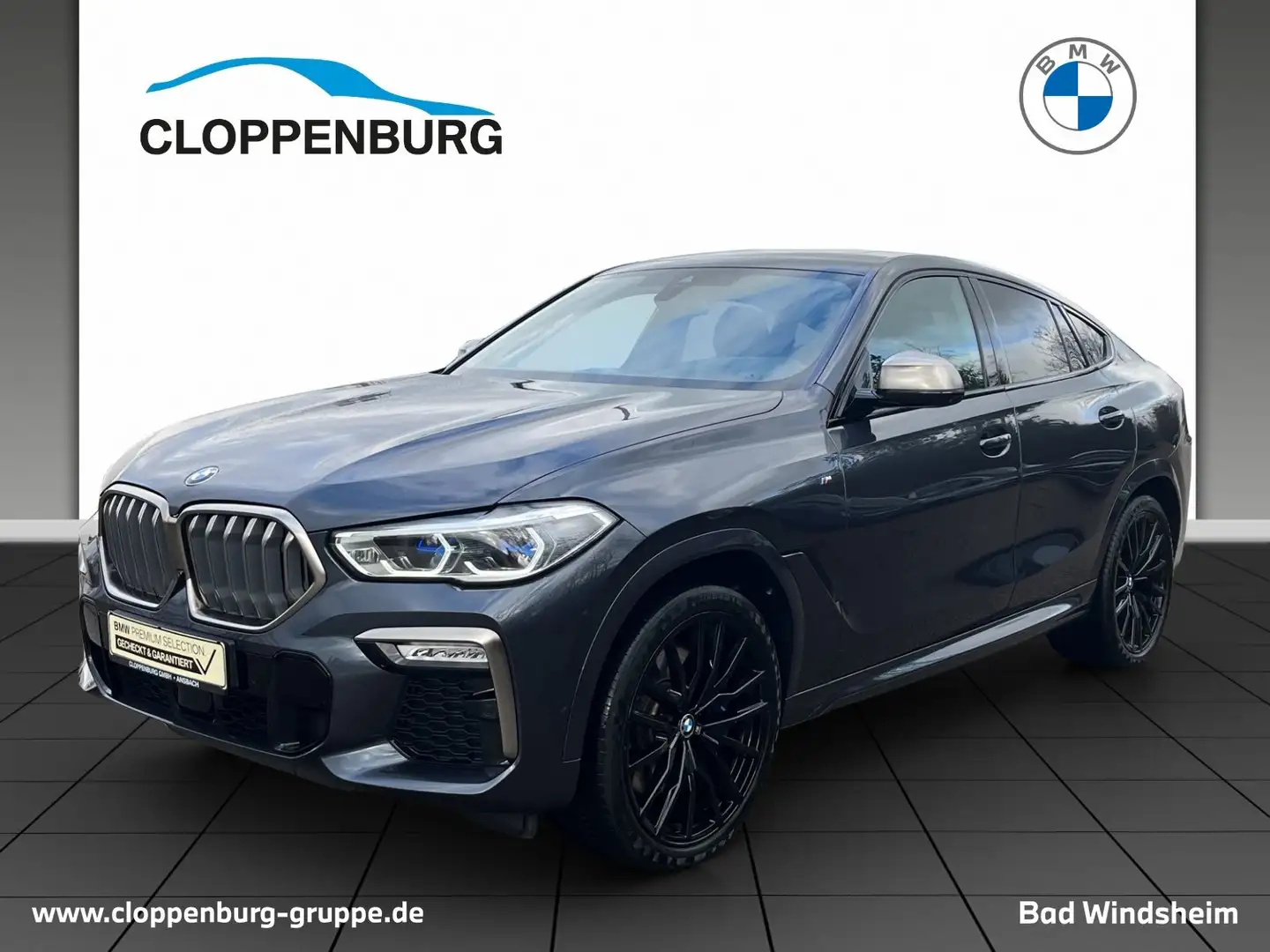 BMW X6 M50i Gestiksteuerung Head-Up HK HiFi Shz Grau - 1