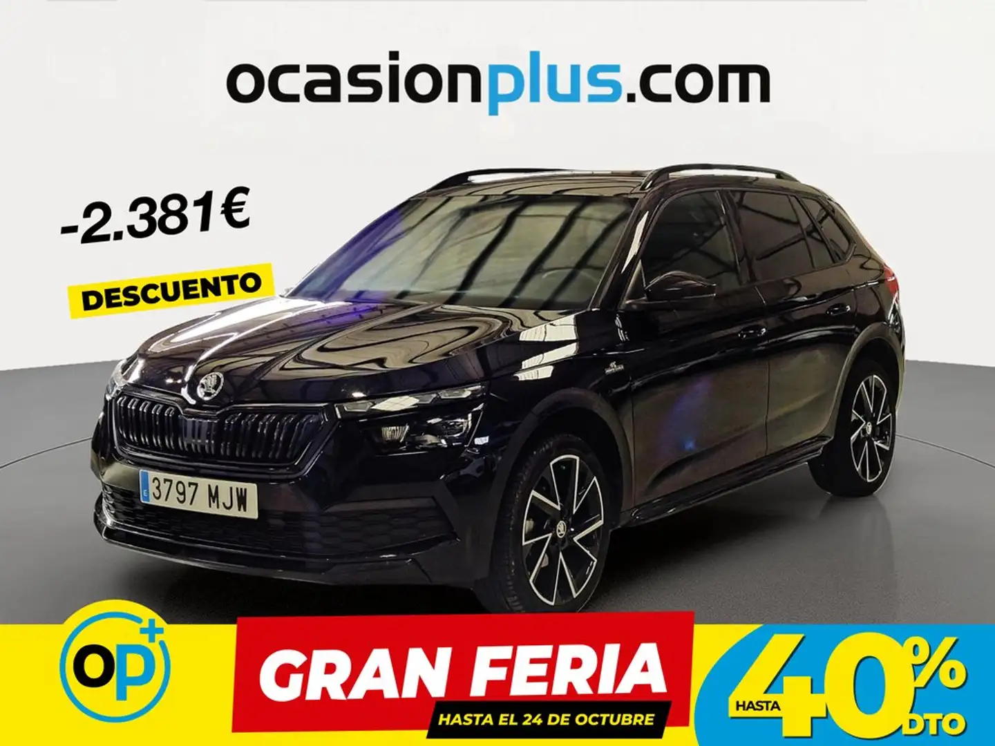 Skoda Kamiq 1.5 TSI Montecarlo DSG Negro - 1