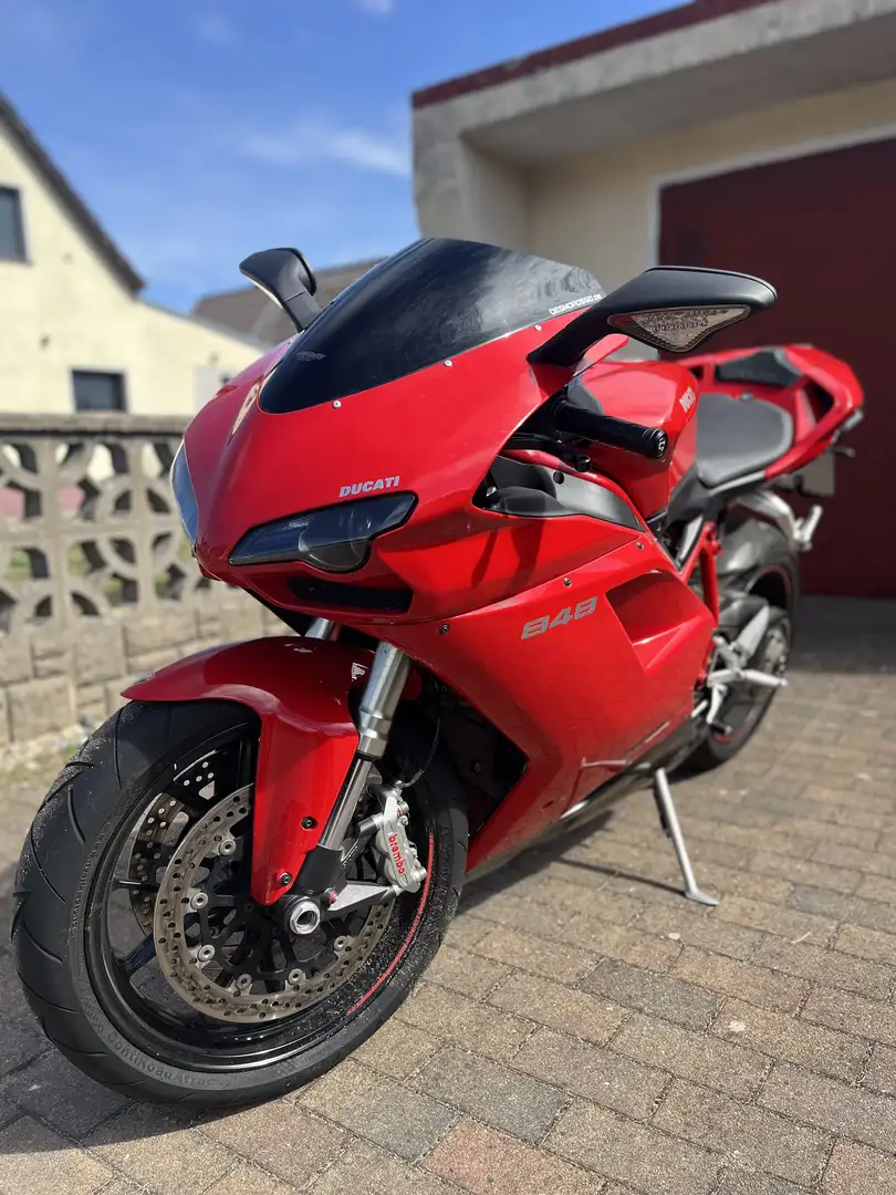 Ducati 848 Rood - 1