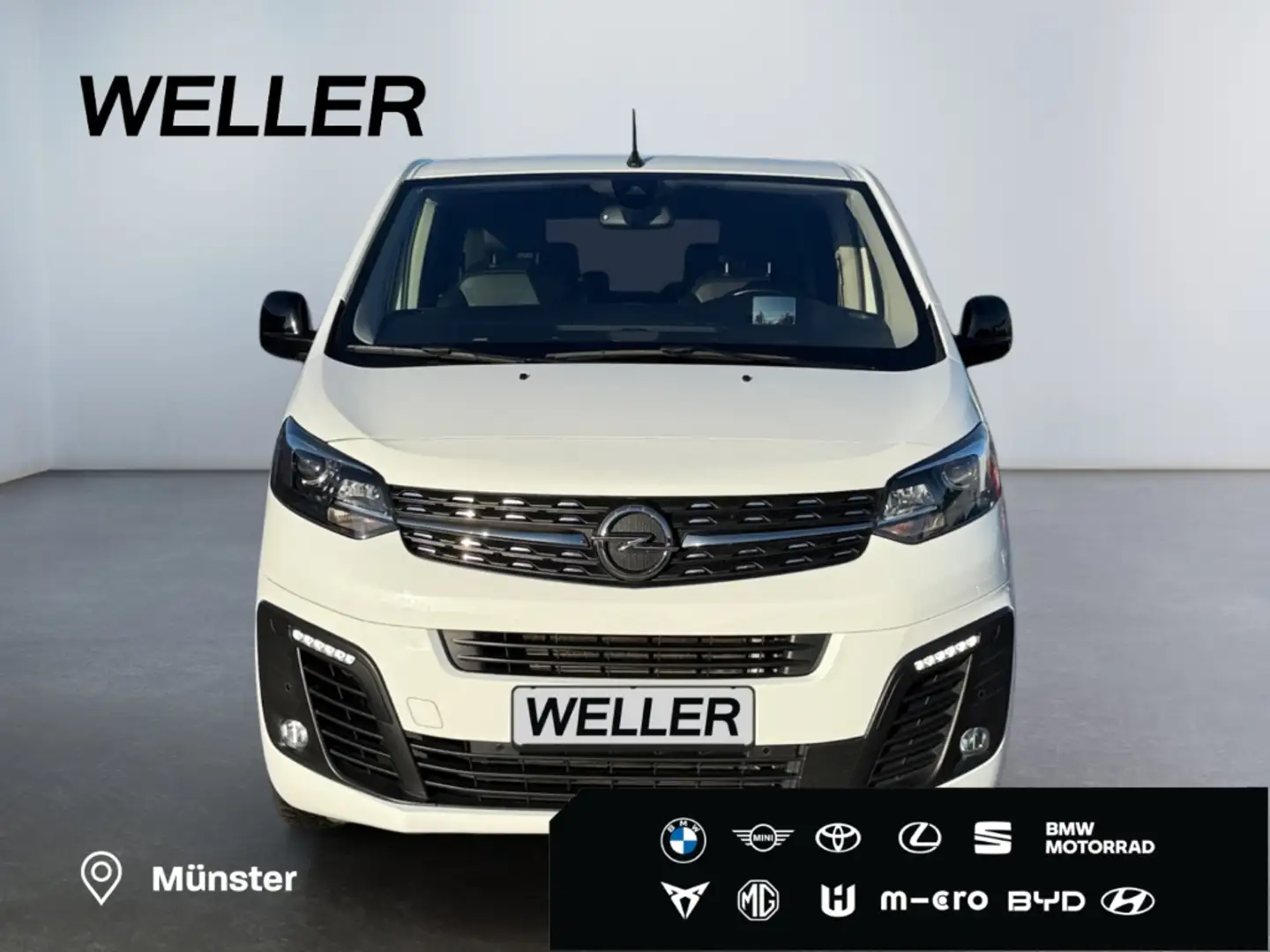 Opel Zafira Life 2.0 D M Tourer *Leder*HUD*CAM*ACC*PDC* Weiß - 2
