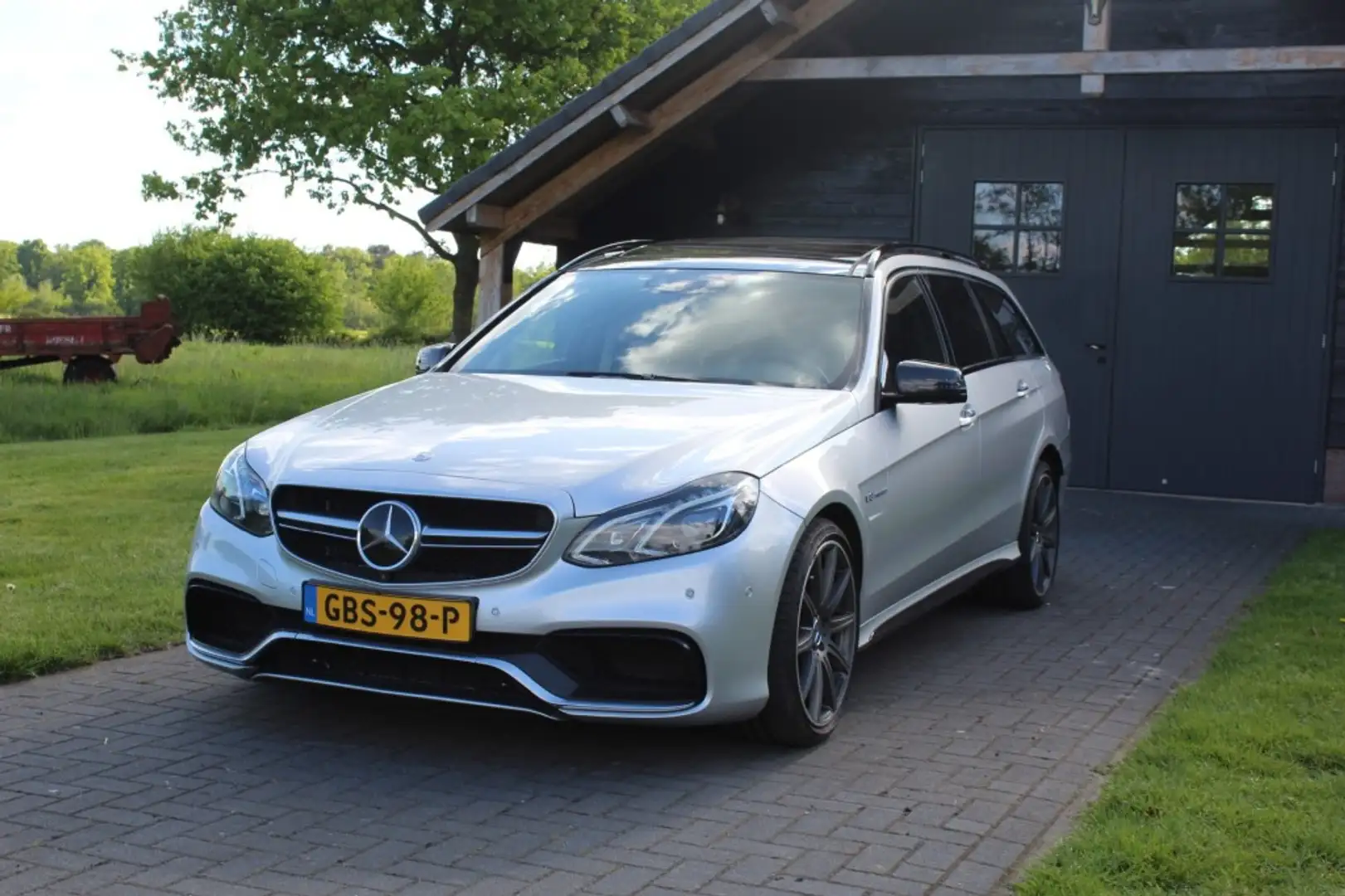 Mercedes-Benz E 63 AMG E63 S AMG ESTATE 4M / etsate / pano / carbon Срібний - 1