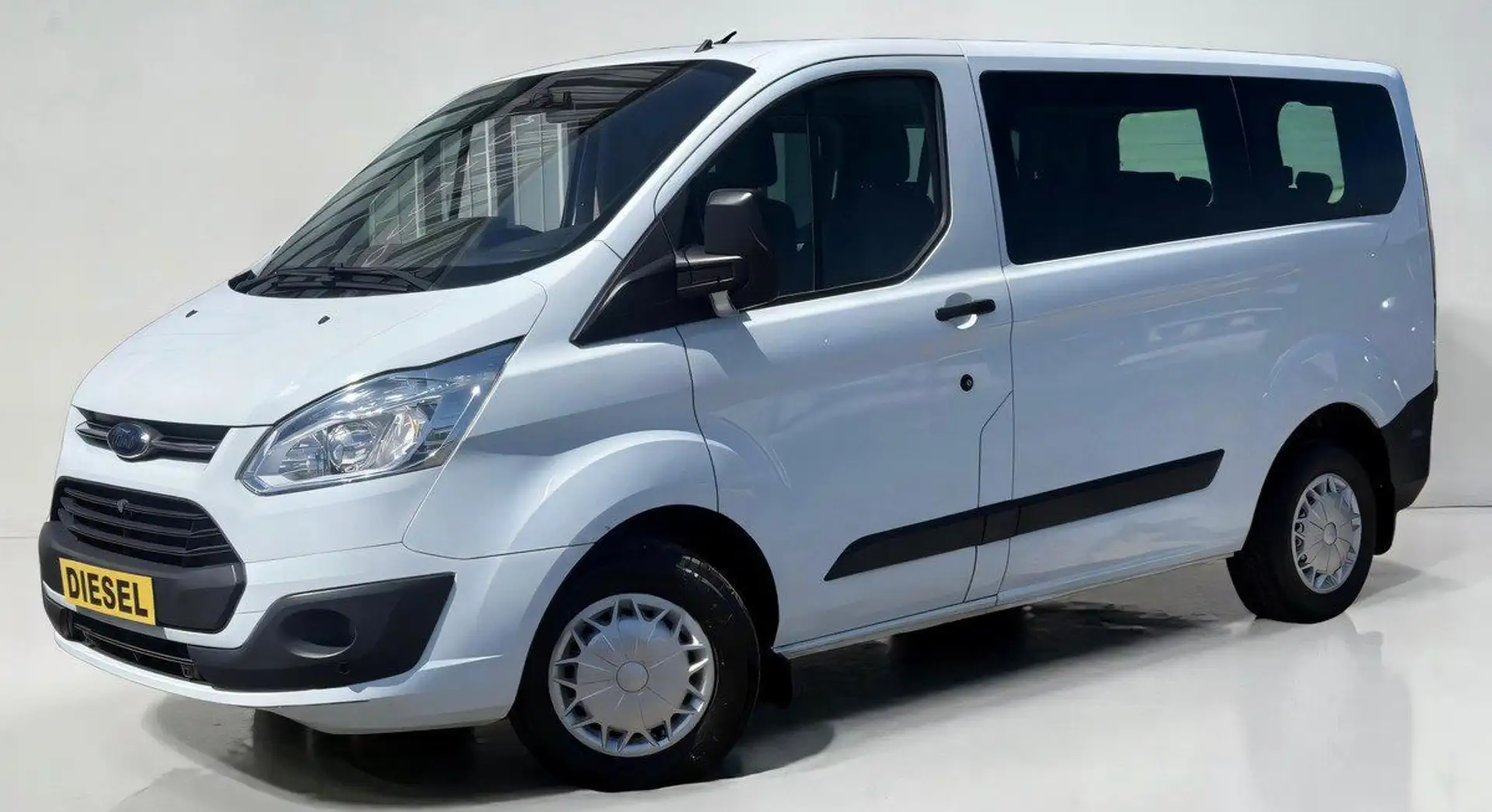 Ford Transit CUSTOM 9 PLACES Kombi 300 L1H2 2.2 TDCi 100ch BVM6 Білий - 1