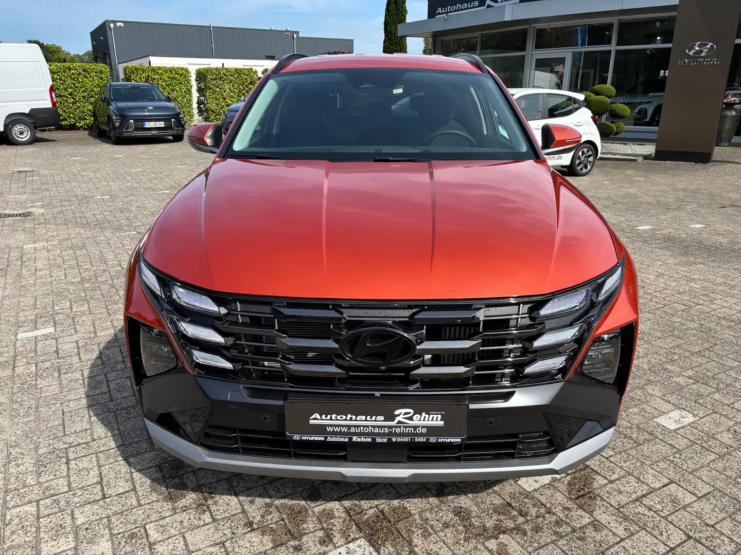 Hyundai TUCSON 1.6 T-GDI GO 48V 2WD Automatik | RFK | PDC Orange - 2