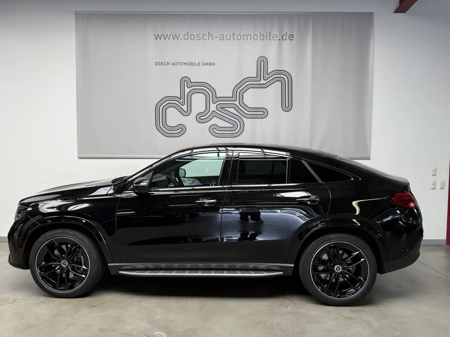 Mercedes-Benz GLE 300 d 4M. Coupe AMG/BURM/NIGHT/PANO/22´ ALU/BURM. Noir - 2