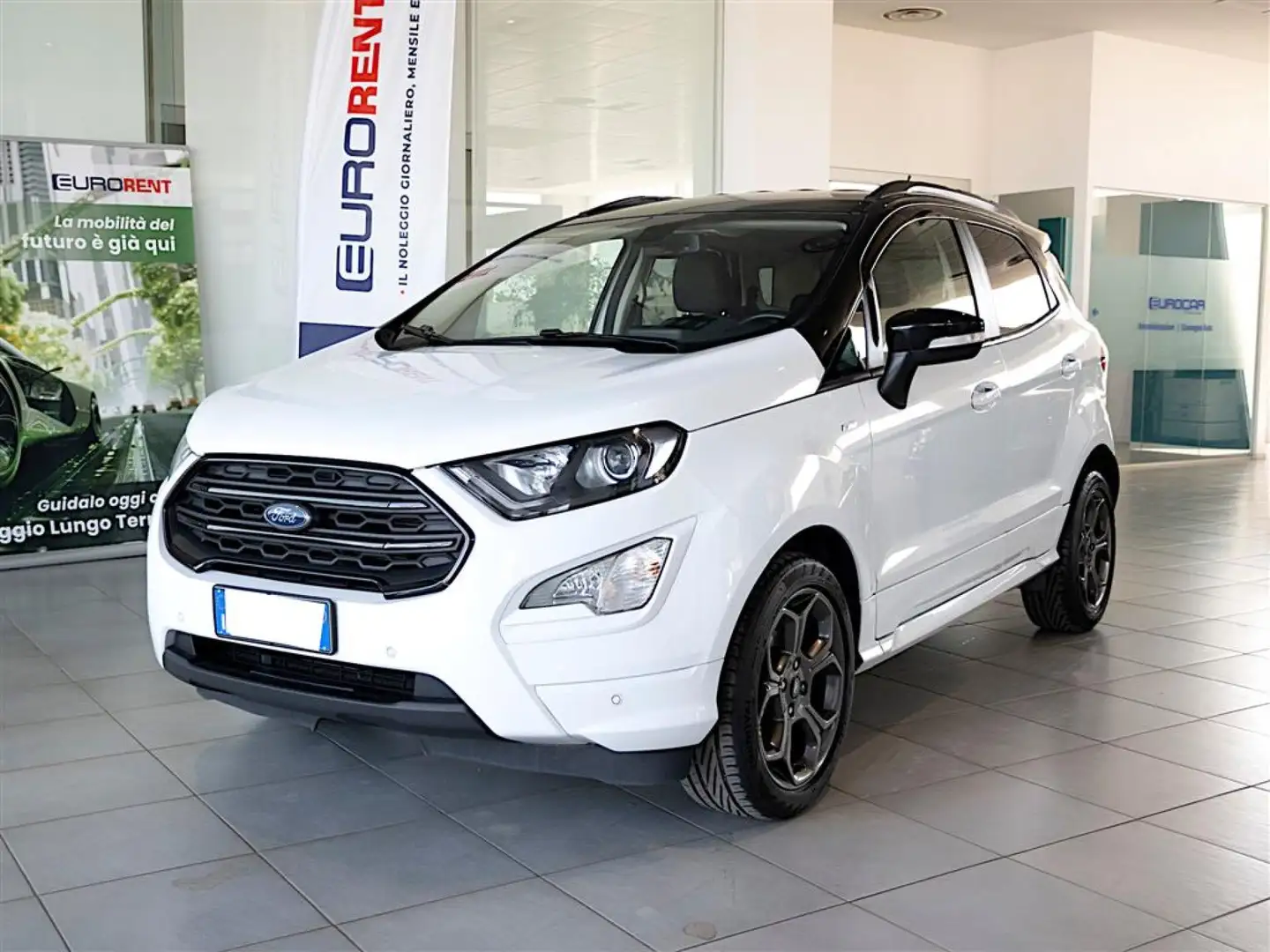 Ford EcoSport 1.5 tdi 100 cv ST-Line Bianco - 1