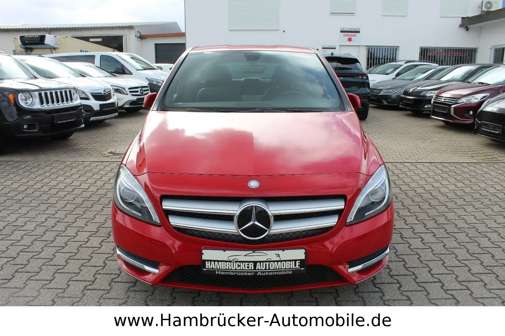 Mercedes-Benz B 200 B200 CDI~Behindertengerecht mit Hand Gas Bremsen Rot - 2