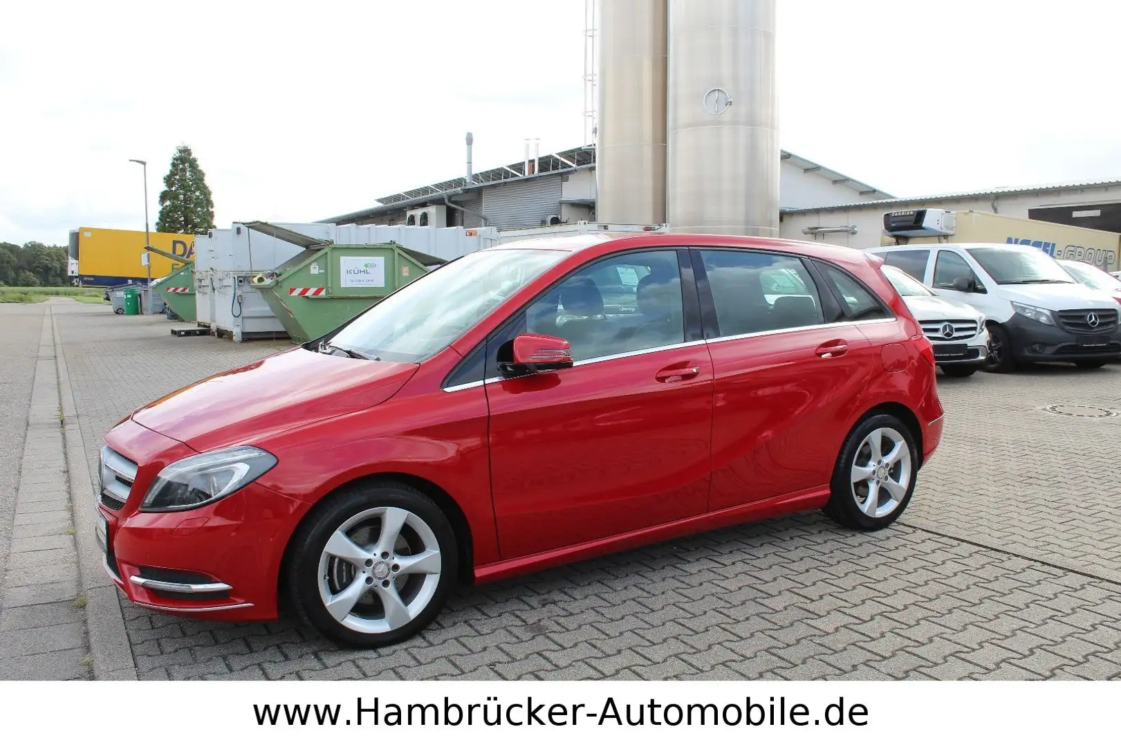 Mercedes-Benz B 200 B200 CDI~Behindertengerecht mit Hand Gas Bremsen Rot - 1
