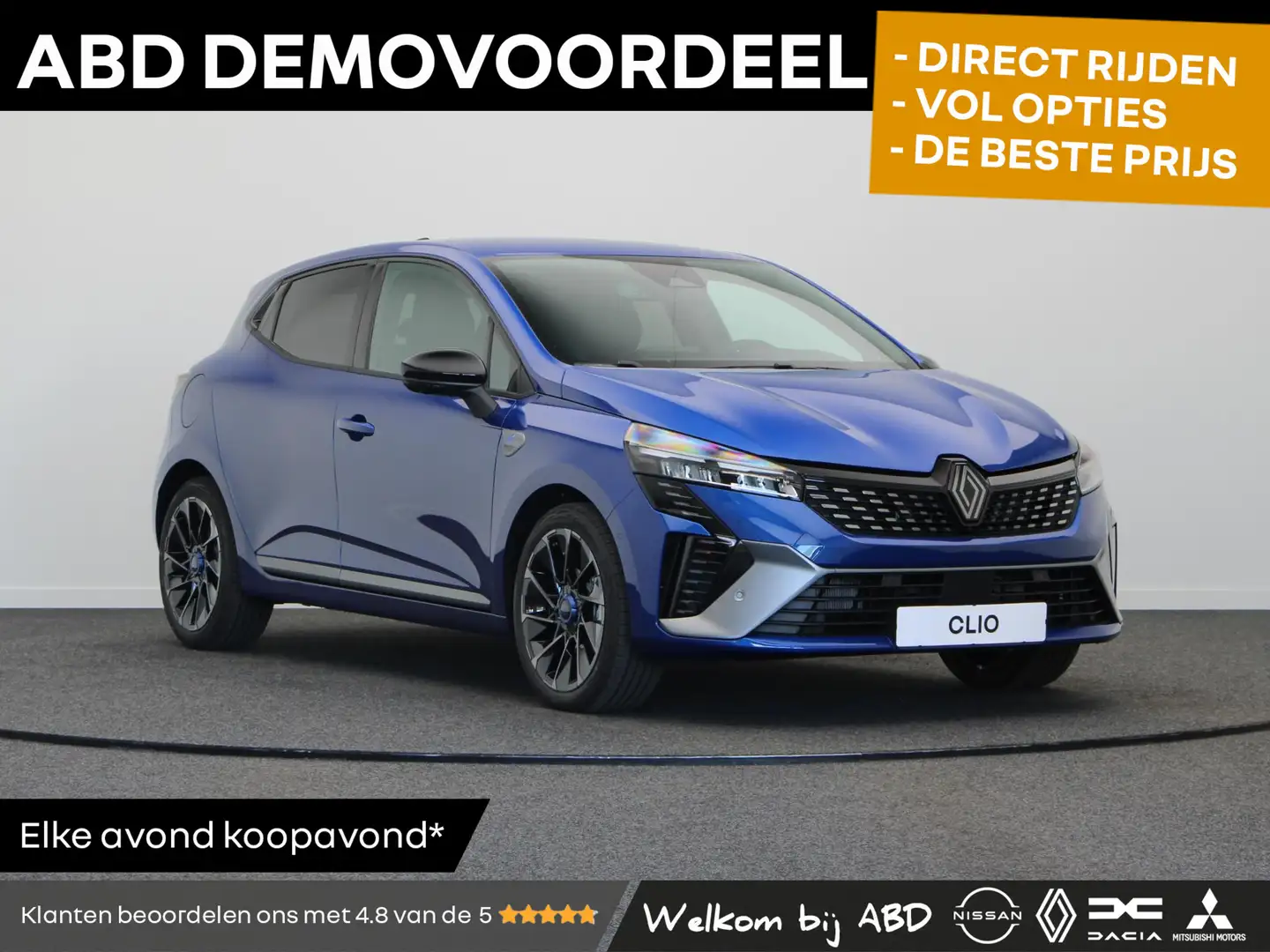 Renault Clio E-Tech Full Hybrid 145pk esprit Alpine | Adaptieve Bleu - 1
