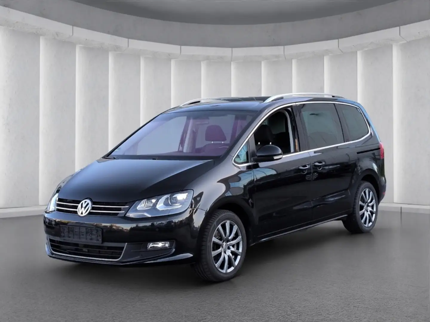 Volkswagen Sharan Comfortline 2.0TDI*DSG Bi-Xen Navi Tempo Schwarz - 2