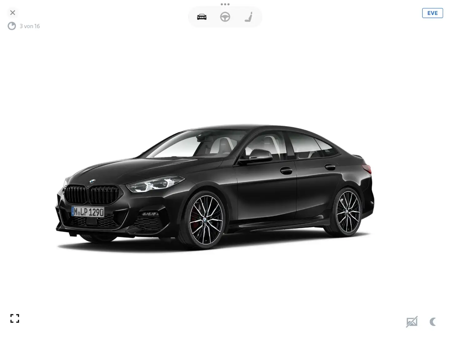 BMW 220 i Gran Coupé NaviProf*ACC*HUD*Parkassist Schwarz - 1