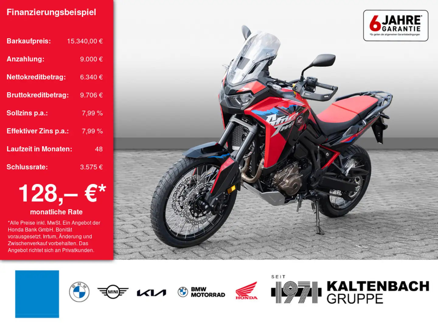 Honda CRF 1100 L Africa Twin LED SCHEINWERFER Piros - 1