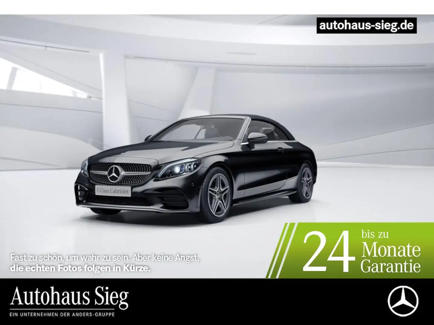 Mercedes-Benz C 220 d AMG+COM+digCockpit+M-BEAM+360°+AHK+SOUND Schwarz - 1