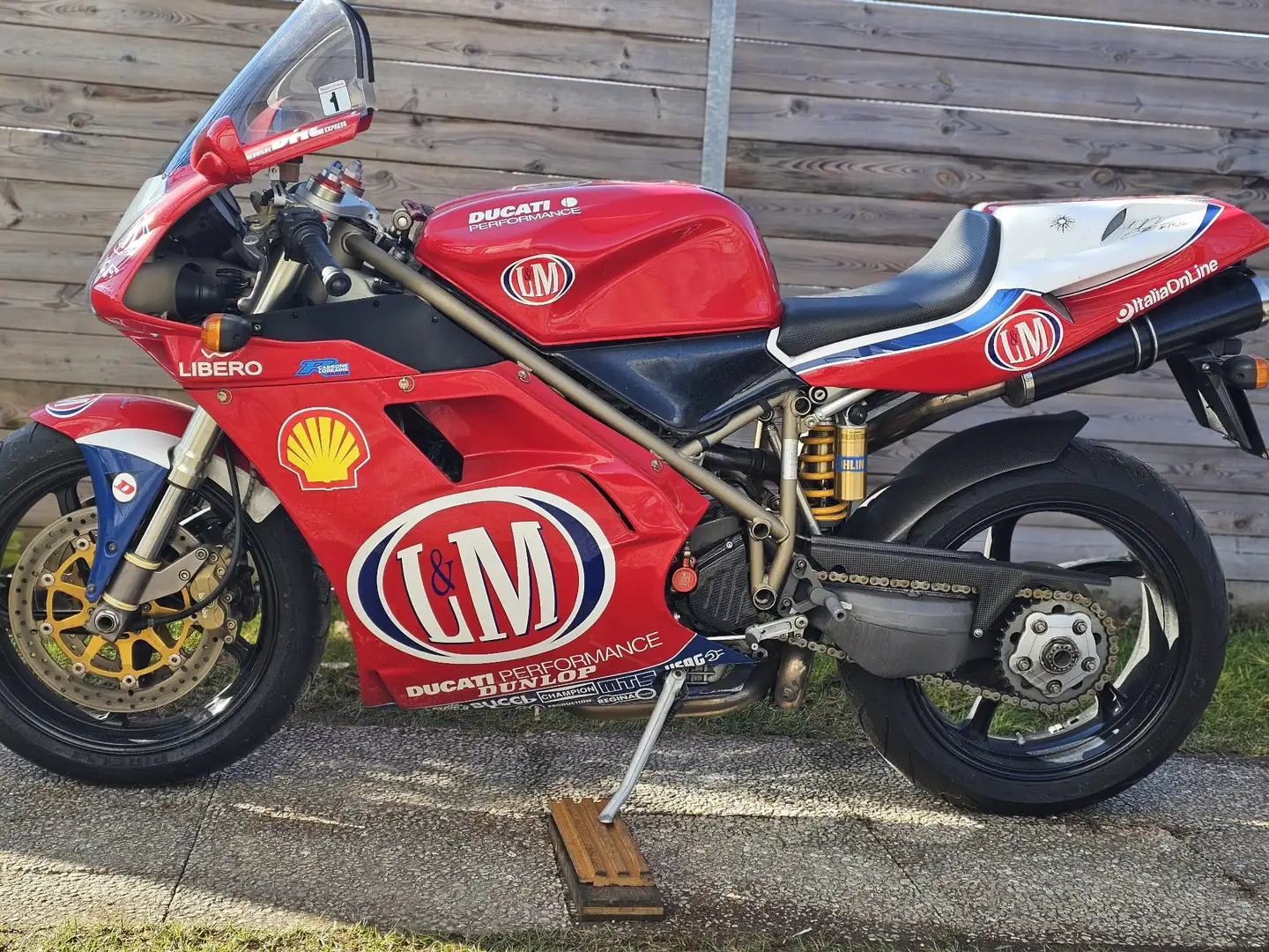 Ducati 916 biposto Rojo - 1