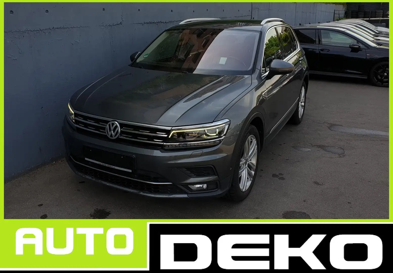 Volkswagen Tiguan 2.0 TDI DSG 4M Highline ACC/Navi/Kamera Grau - 1