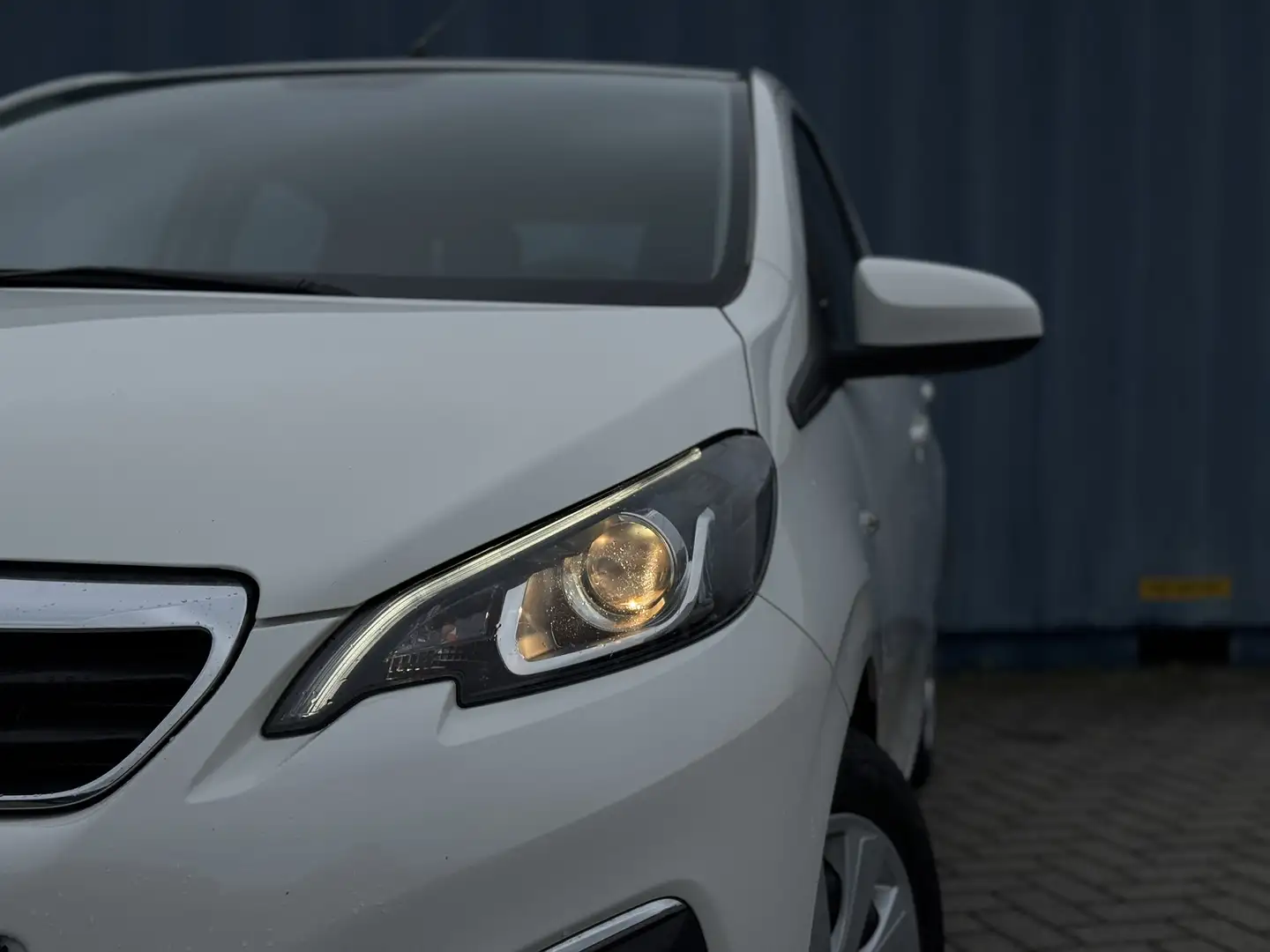Peugeot 108 1.0 e-VTi Allure | Airco | Buitenspiegels in carro Blanc - 2