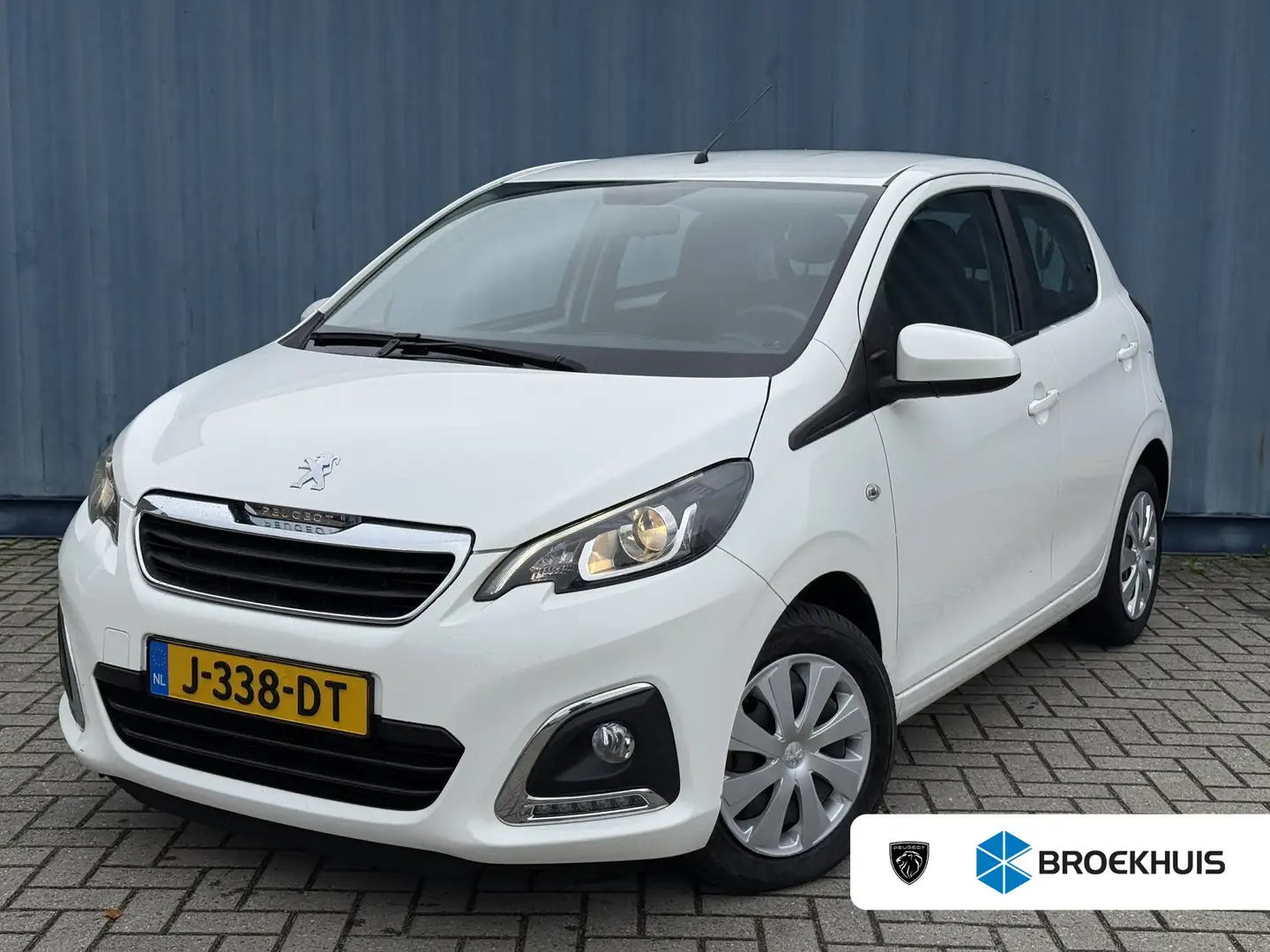 Peugeot 108 1.0 e-VTi Allure | Airco | Buitenspiegels in carro Blanc - 1
