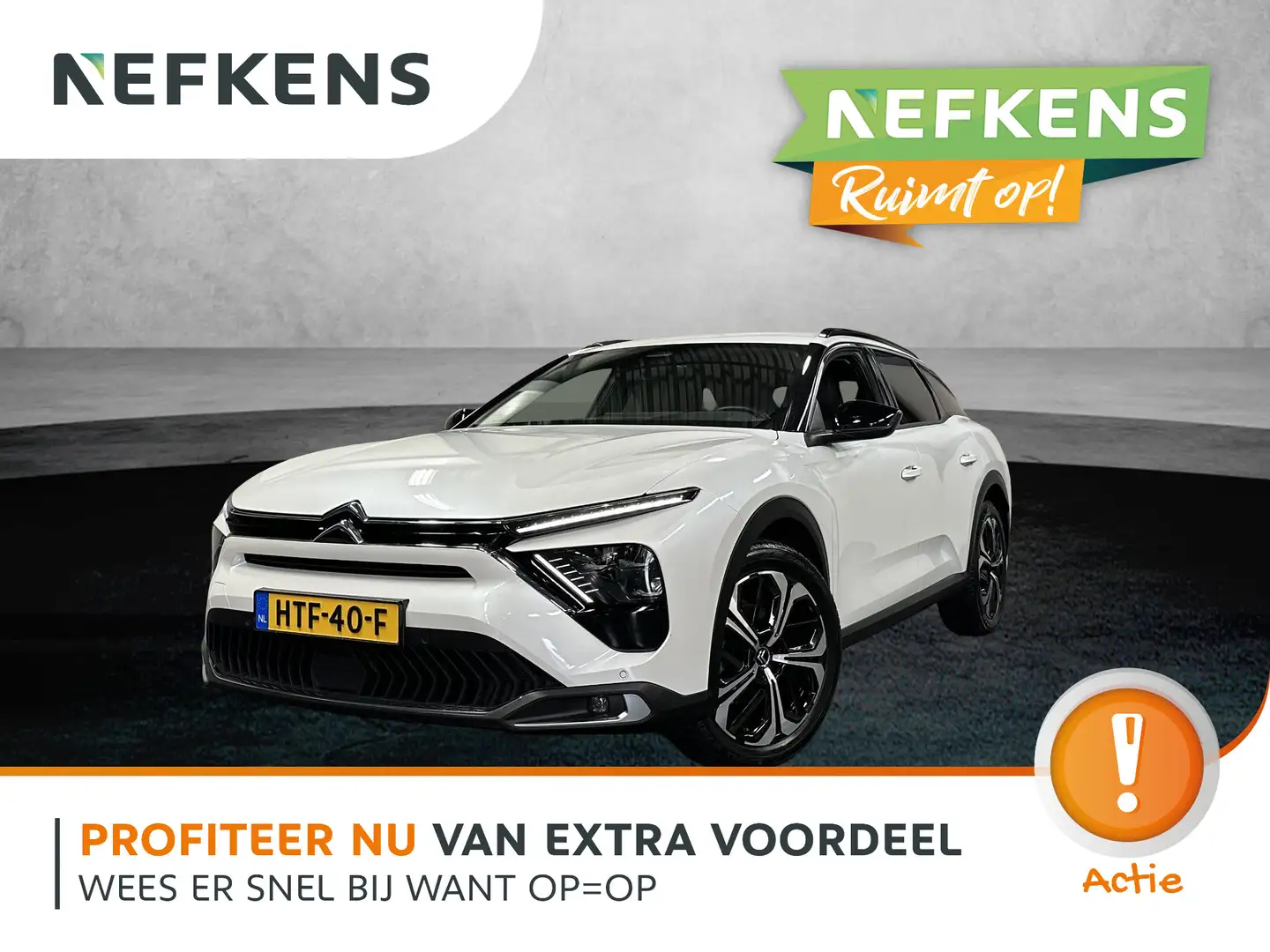 Citroen C5 X 1.2 130PK Plus | AppleCarPlay/AndroidAuto | LEER | Wit - 1