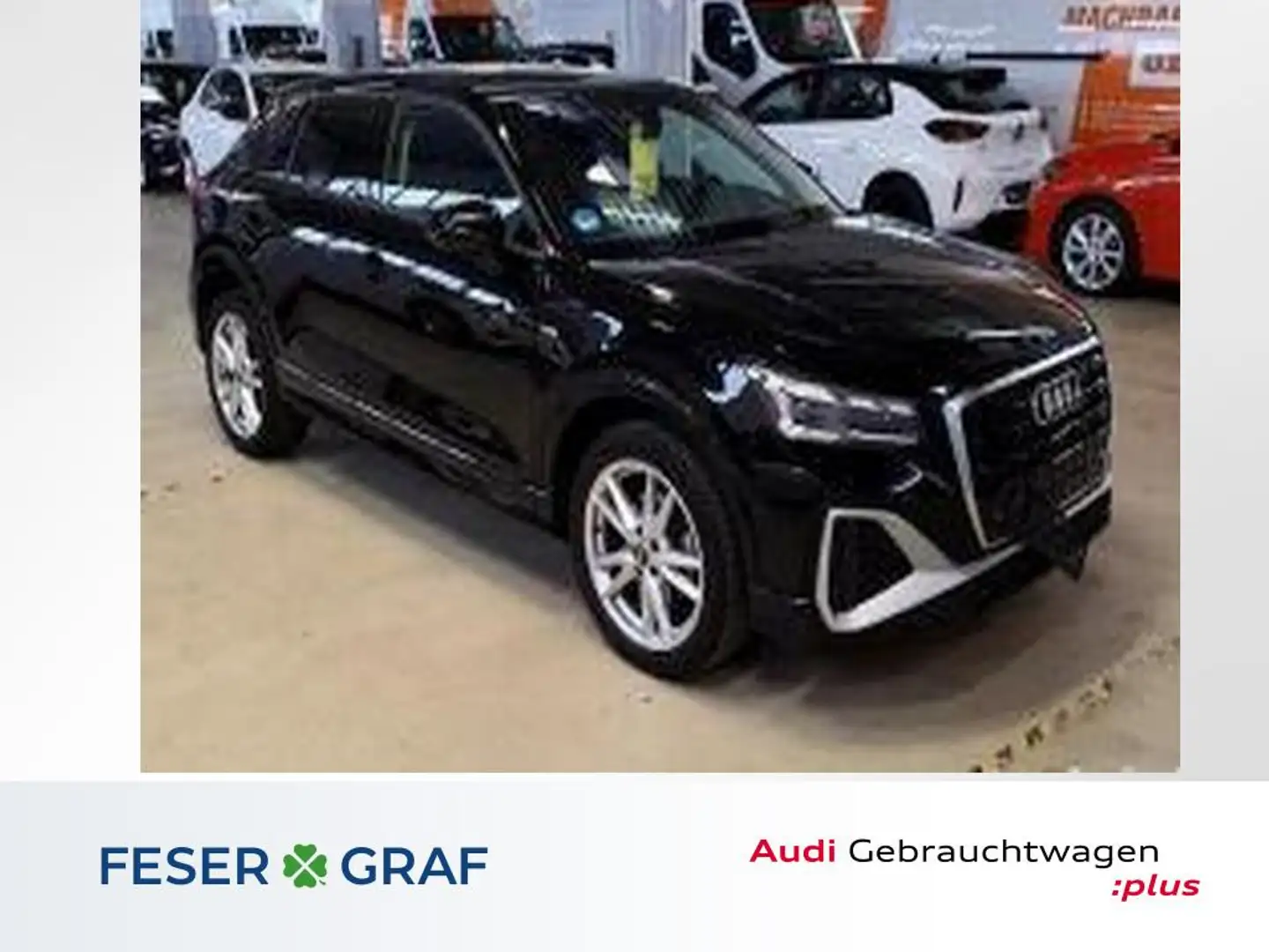 Audi Q2 S line 35 TFSI S S tronic Matrix/Rfk/Pano Schwarz - 1