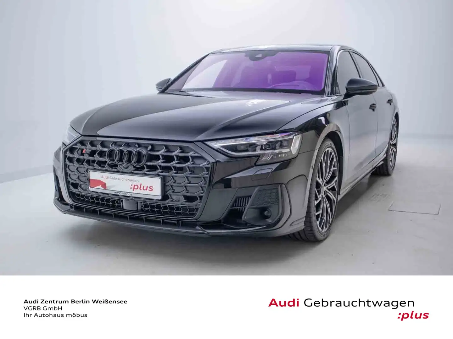 Audi S8 4.0 TFSI TIP-TR*QUA*AHK*STHZG*PANO*HUD*MATRIX Schwarz - 2