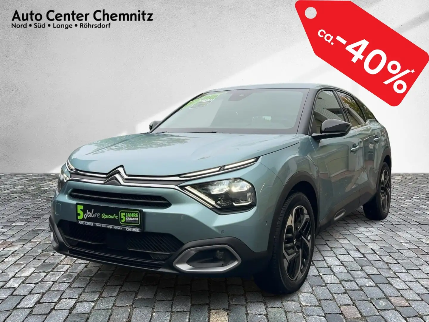 Citroen C4 1.2 PureTech Shine HeadUp/FullLED/Navi/360° Blau - 2