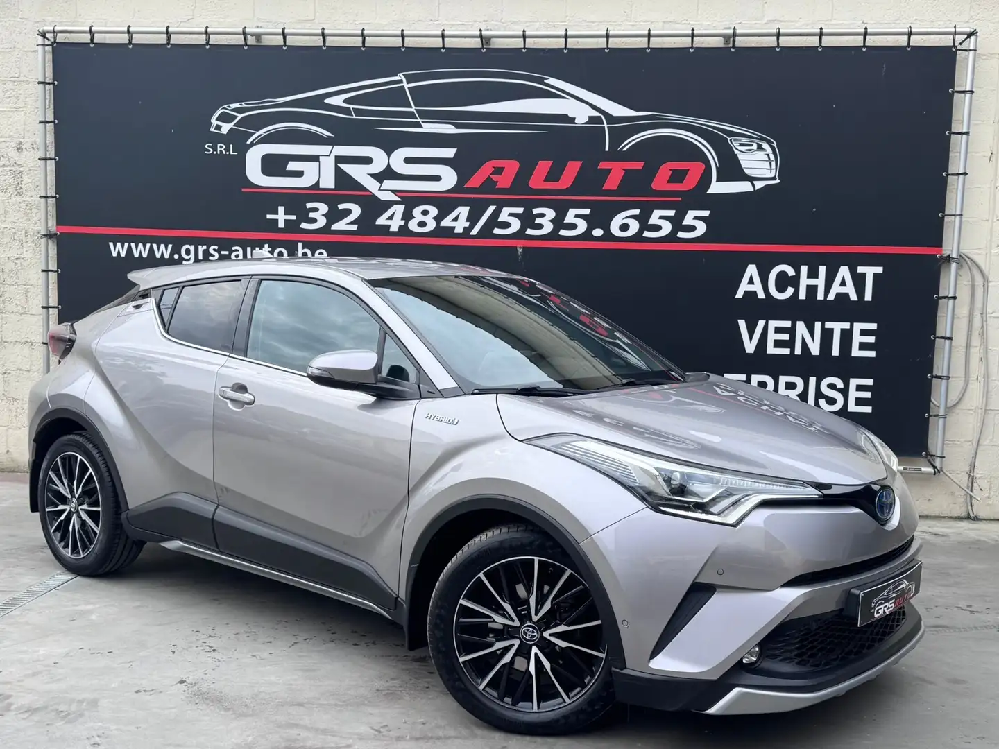 Toyota C-HR Hybrid 1.8i VVT-i C-Hic E-CVT garant.constr04/2028 Grijs - 1
