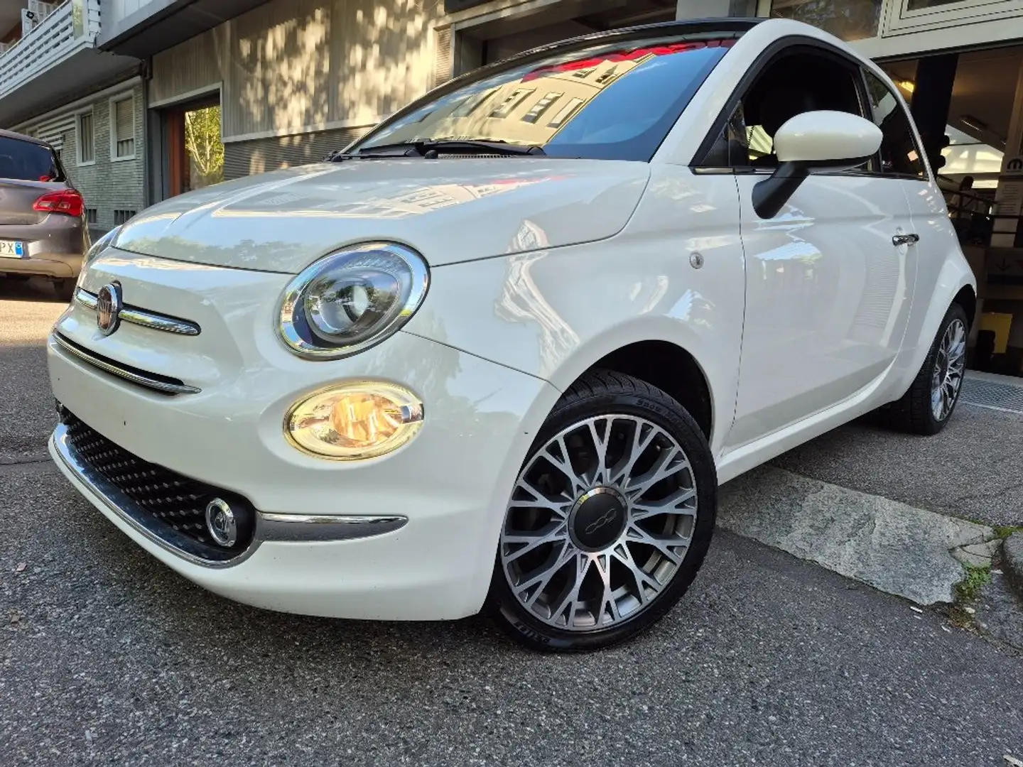 Fiat 500C 1.0 HYBRID CABRIO "DOLCEVITA", 70CV, 32.000KM!!!! Bianco - 2