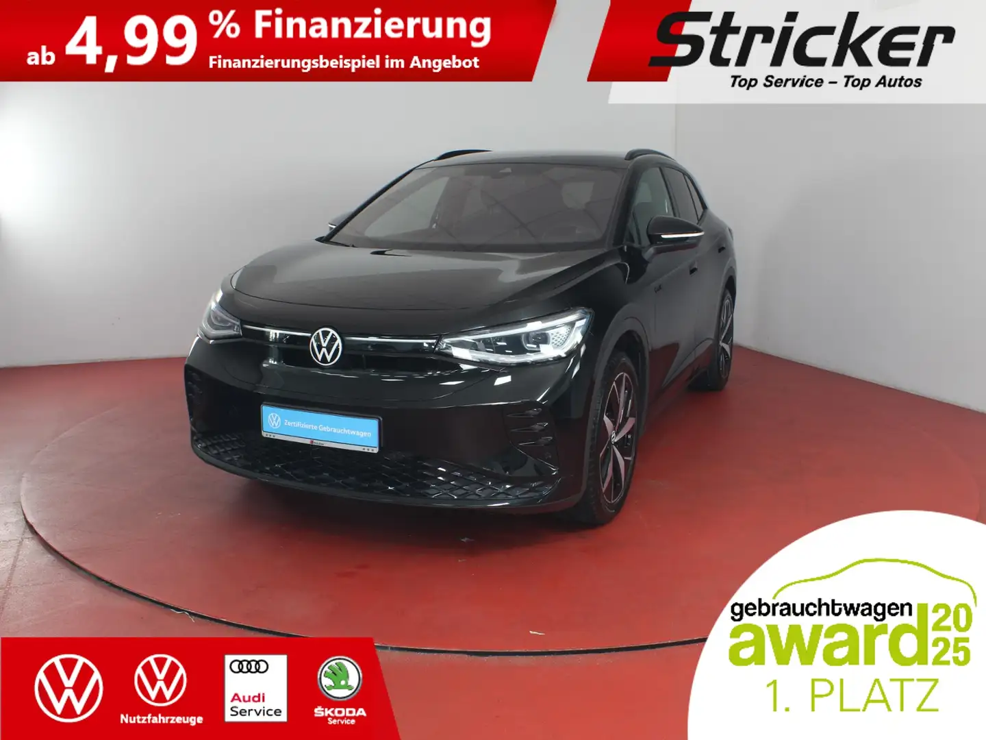 Volkswagen ID.4 GTX 333,-ohne Anzahlung ACC Navi Wärmepumpe Noir - 2