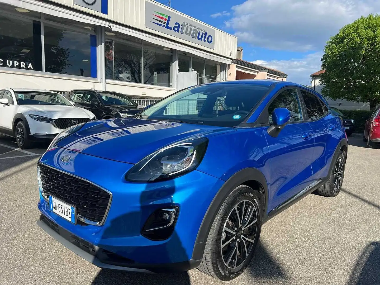 Ford Puma '19 1.0 EcoBoost Hybrid 125 CV S&S Titanium Bleu - 1